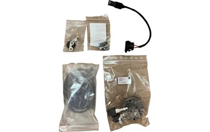 Drziak baterie BMZ V10 Panasonic+kabel+zamek AXA (611026)