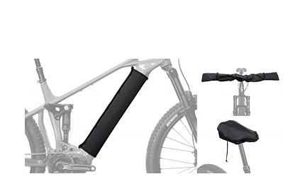 Set na elektrokolo - Neoprenový obal na baterie, řídítka a sedlo