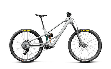 Orbea Wild LT M20 - Smooth Silver (Matt) - Escape Green C. View (Gloss)