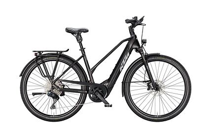 KTM Macina Style 820 XL, trapeze - Diamond Black Matt (Grey)