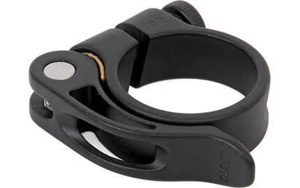 Objímka sedlovky 40 mm RU Al  černá