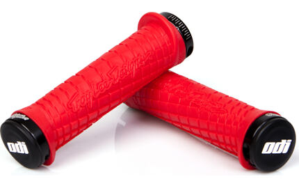 Gripy MTB ODI Troy Lee Designs Lock-On bonus pack Red