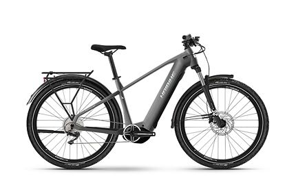 Haibike Trekking 4 - High - Dark silver/pearl - matt