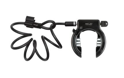 Rámový zámek XLC Fantomas II LO-F02, klíč není vyjímatelný + Kabel 1800x10mm