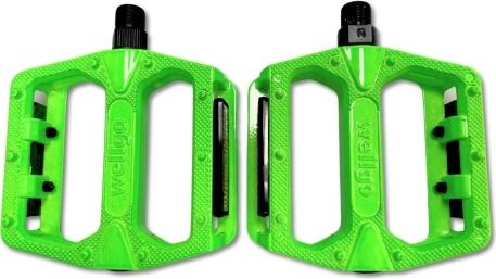 Crussis - Pedály Wellgo zelené II