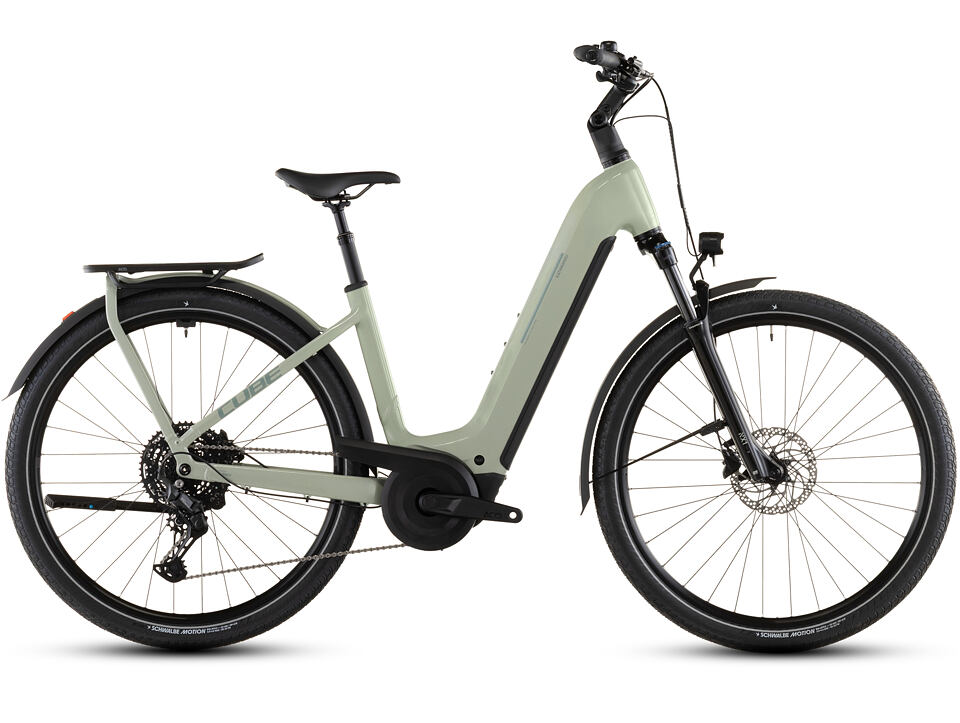 Cube Kathmandu Hybrid ONE 800, easy entry - pea´n´green