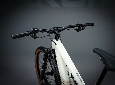 TREK Powerfly+ FS 6 Gen 4, 29" - Era White/Buff Beige
