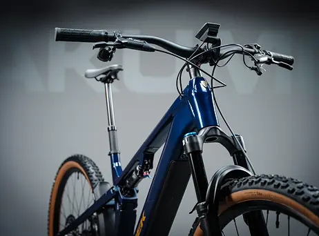 TREK Powerfly+ FS 8 Gen 4, 29" - Matte/Gloss Mulsanne Blue