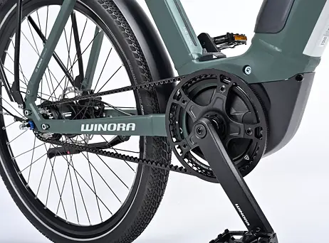 Winora Sinus R8Ef High - Greyblue matt