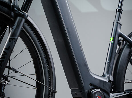 Cube Nuride Hybrid SLX 800, easy entry - black´n´gold