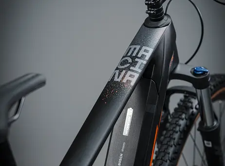 KTM Macina Team 893 - Diamond Black Matt (Grey+Orange)