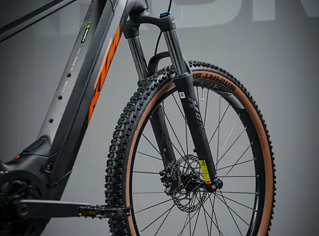 KTM Macina Team 893 - Diamond Black Matt (Grey+Orange)