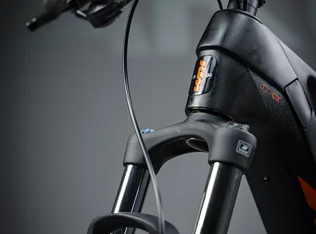 KTM Macina Team 893 - Diamond Black Matt (Grey+Orange)