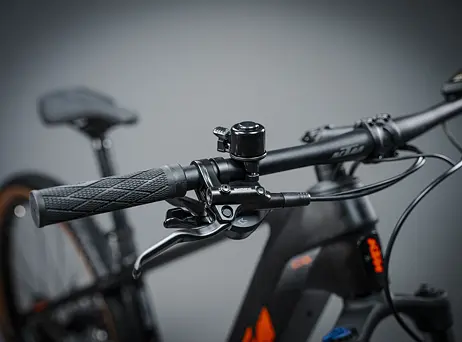 KTM Macina Team 893 - Diamond Black Matt (Grey+Orange)