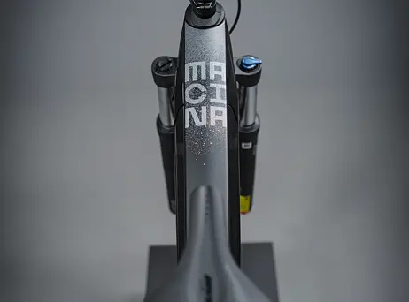 KTM Macina Team 893 - Diamond Black Matt (Grey+Orange)