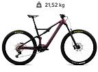 Orbea RISE H10 2023 - Metallic Mulberry-Black